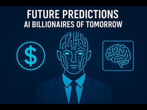 Future Predictions 🤖💰 | AI Billionaires of Tomorrow | The Next Tech Revolution